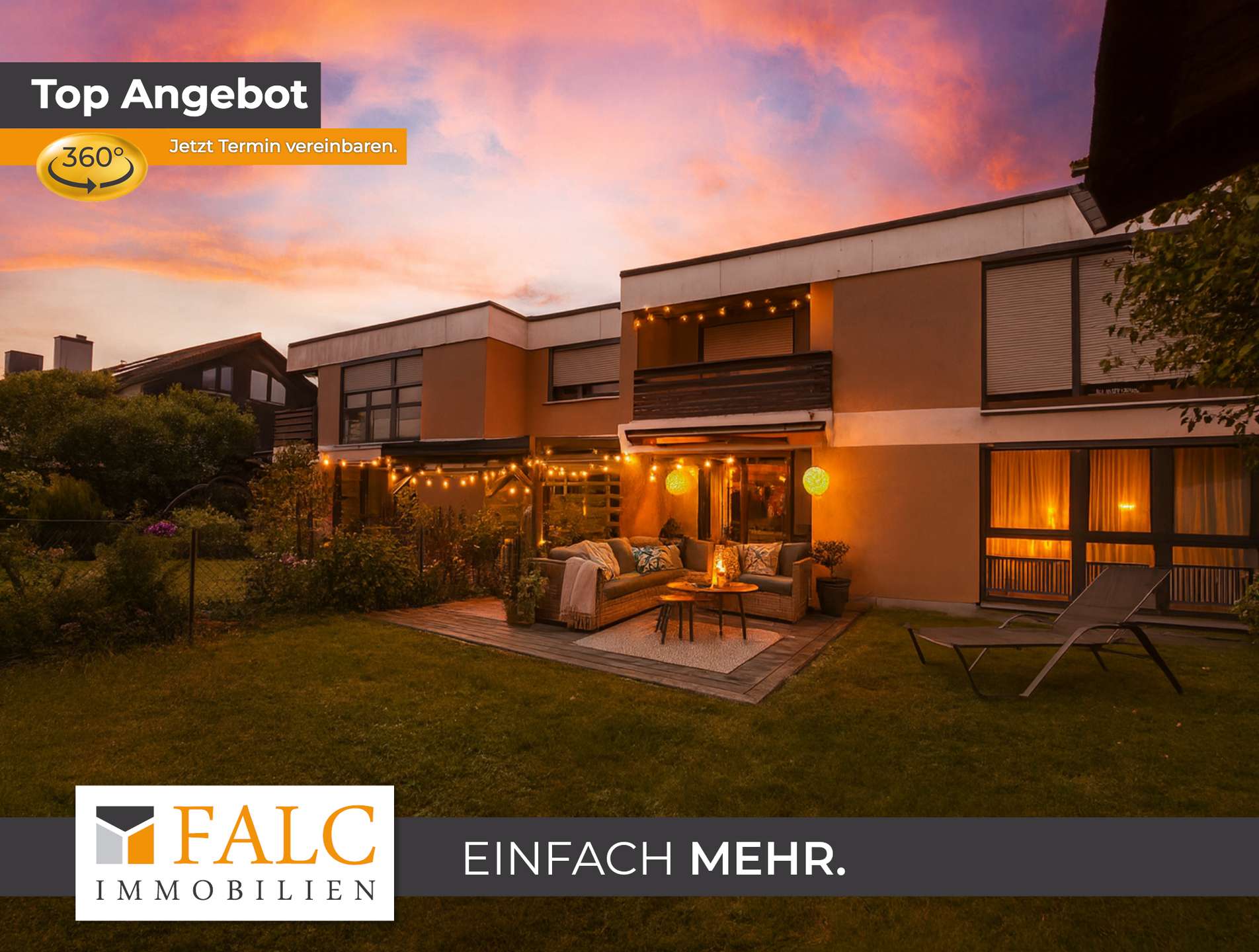 Einrichtungsbeispiel Terrasse